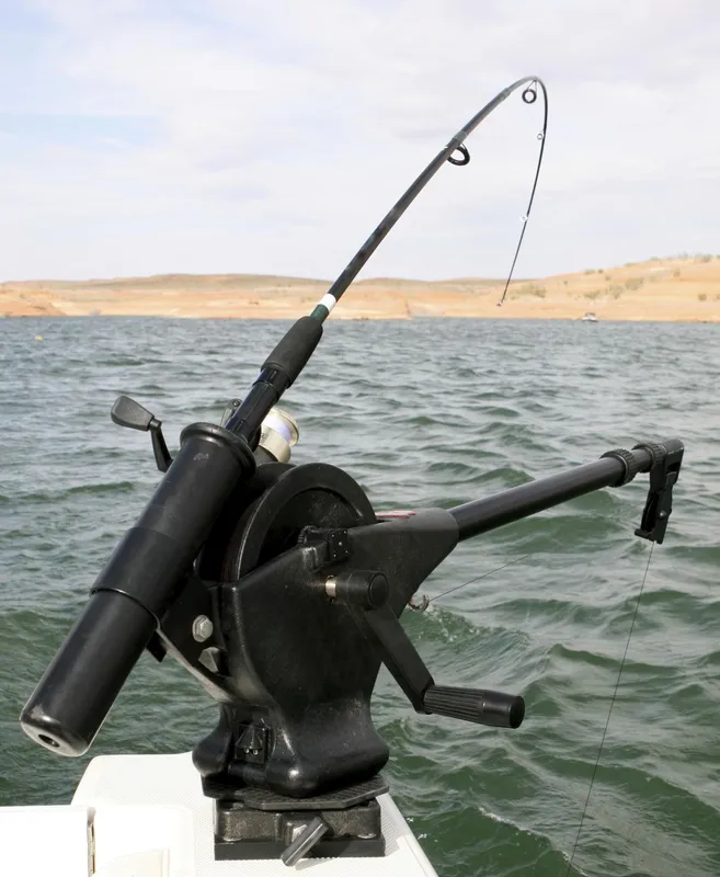 Trolling setup for muskie fishing