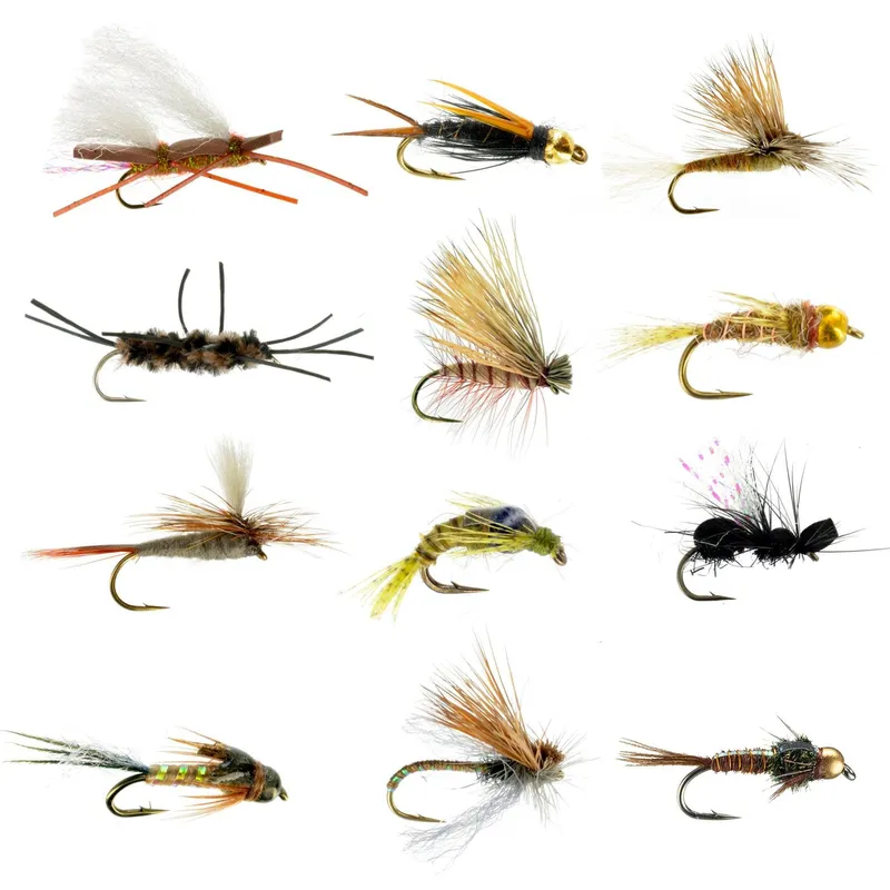 Dry flies for trout fishing