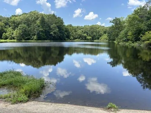 Indiana lake summer fishing