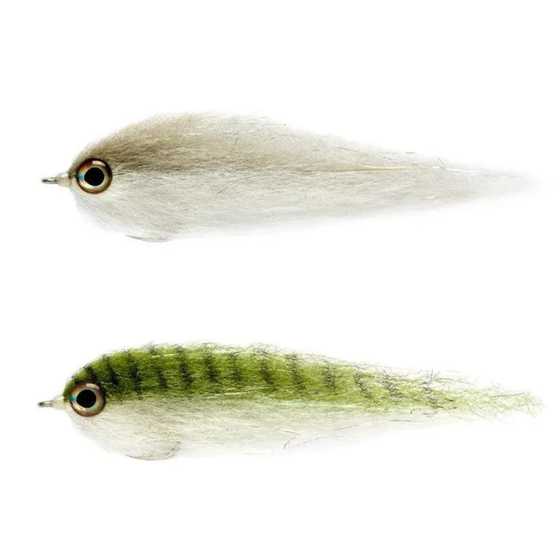 Streamer fly minnow pattern for trout